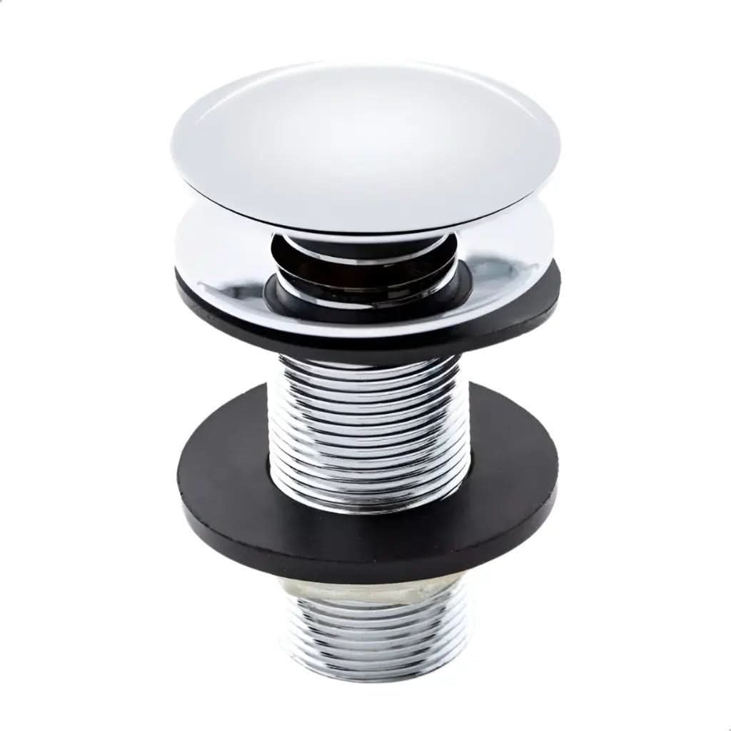 Válvula Click De Inox P/ Cuba Pia de Banheiro Lavatório – Praticidade e Durabilidade - Morada Serena