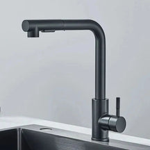 Torneira Gourmet para Cozinha Retrátil 360º Monocomando Pulverizador Dupla Misturador - Morada Serena