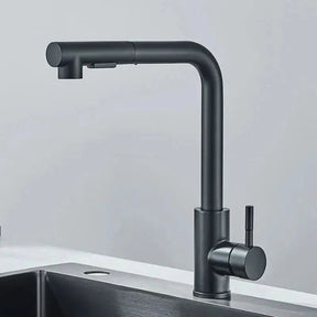 Torneira Gourmet para Cozinha Retrátil 360º Monocomando Pulverizador Dupla Misturador - Morada Serena