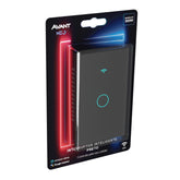 Interruptor Inteligente Touch Smart WiFi com 1, 2 ou 3 botões Preto Avant Neo